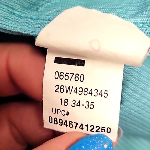 Arrow Mens Wrinkle Free Long Sleeved Button Front and Cuff Dress Shirt Size XXL - Picture 9 of 10